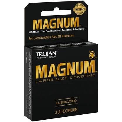 MAGNUM LARGE SIZE CONDOMS 3ct-18ct