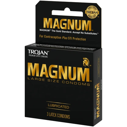 MAGNUM LARGE SIZE CONDOMS 3ct-18ct