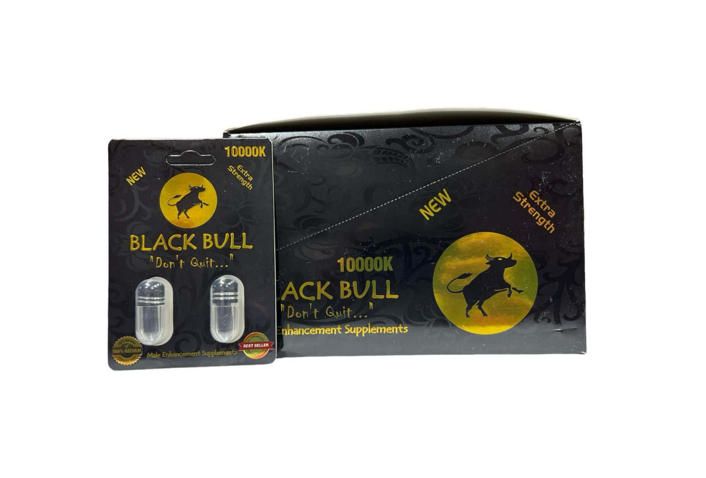 Black Bull Extreme “Don’t Quit” 10000K Sexual Enhancement Pills